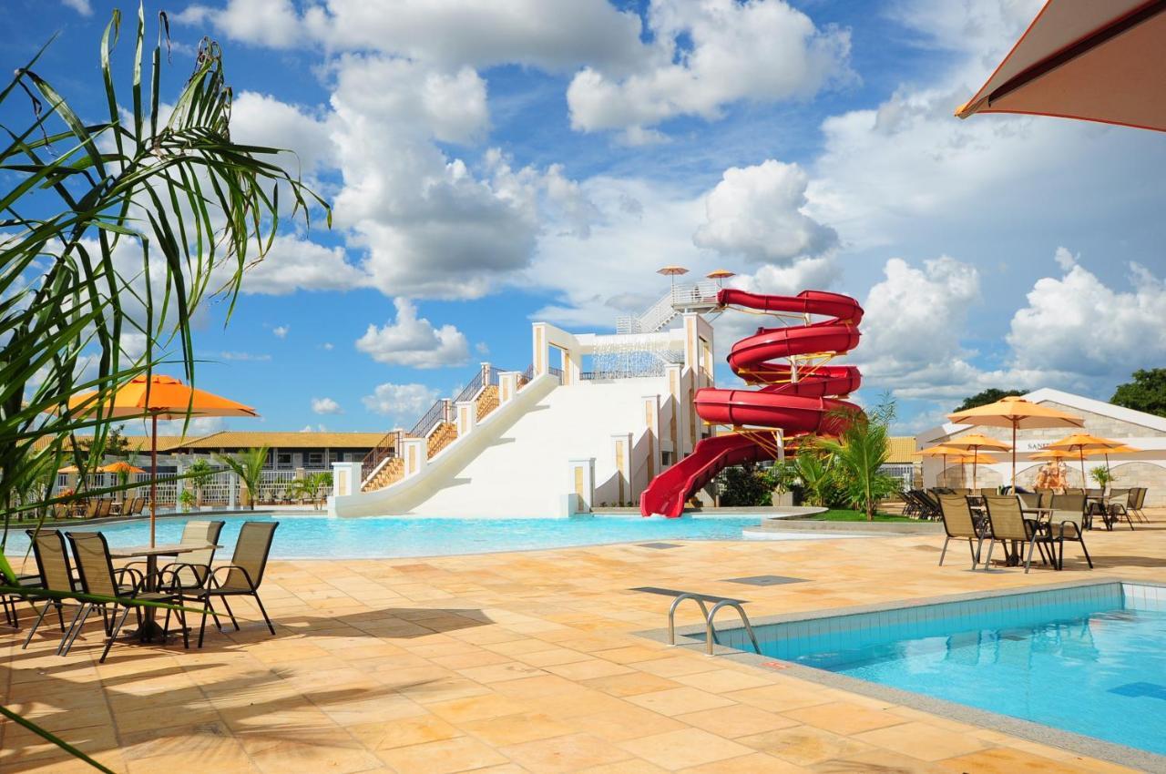 Lacqua Diroma Hotel Com Parque Aquatico 24 Horas 카우다스노바스 외부 사진